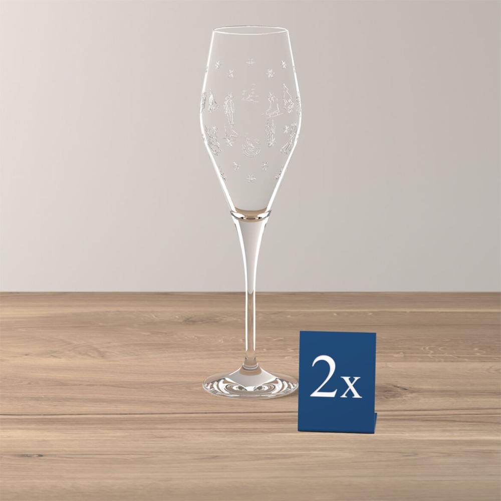 Champagne Flutes | Toy’s Delight Champagne flute, Set 2 pcs 252mm Champagne Flutes Champagne Flutes