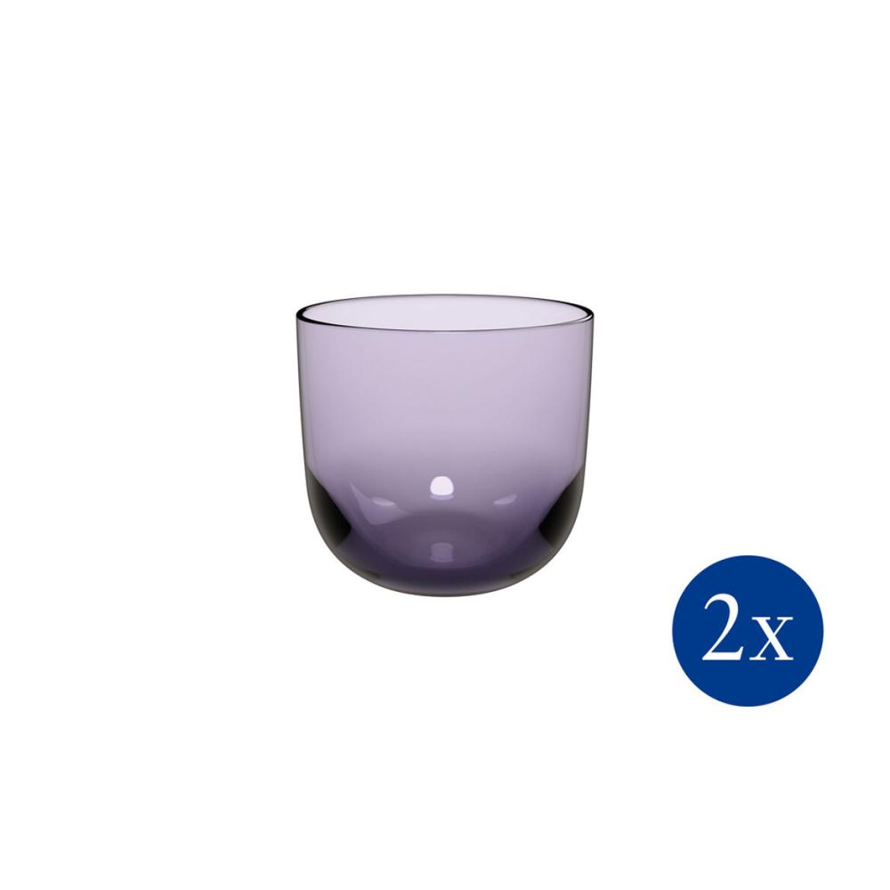 Drinking Glasses | Like Lavender Water glass, Set 2pcs Drinking Glasses Drinking Glasses