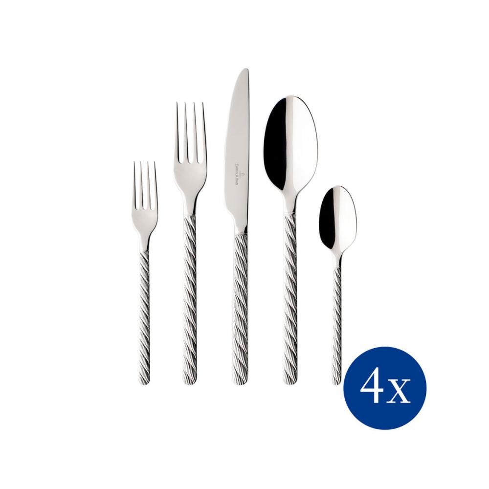 Flatware Sets | Montauk 20 Piece Set Flatware & Utensils Flatware Sets